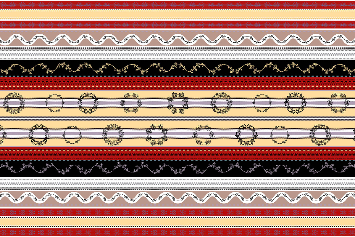 Set of boho patterns, a Pattern Graphic by artabramova (Photo 2 of 9)