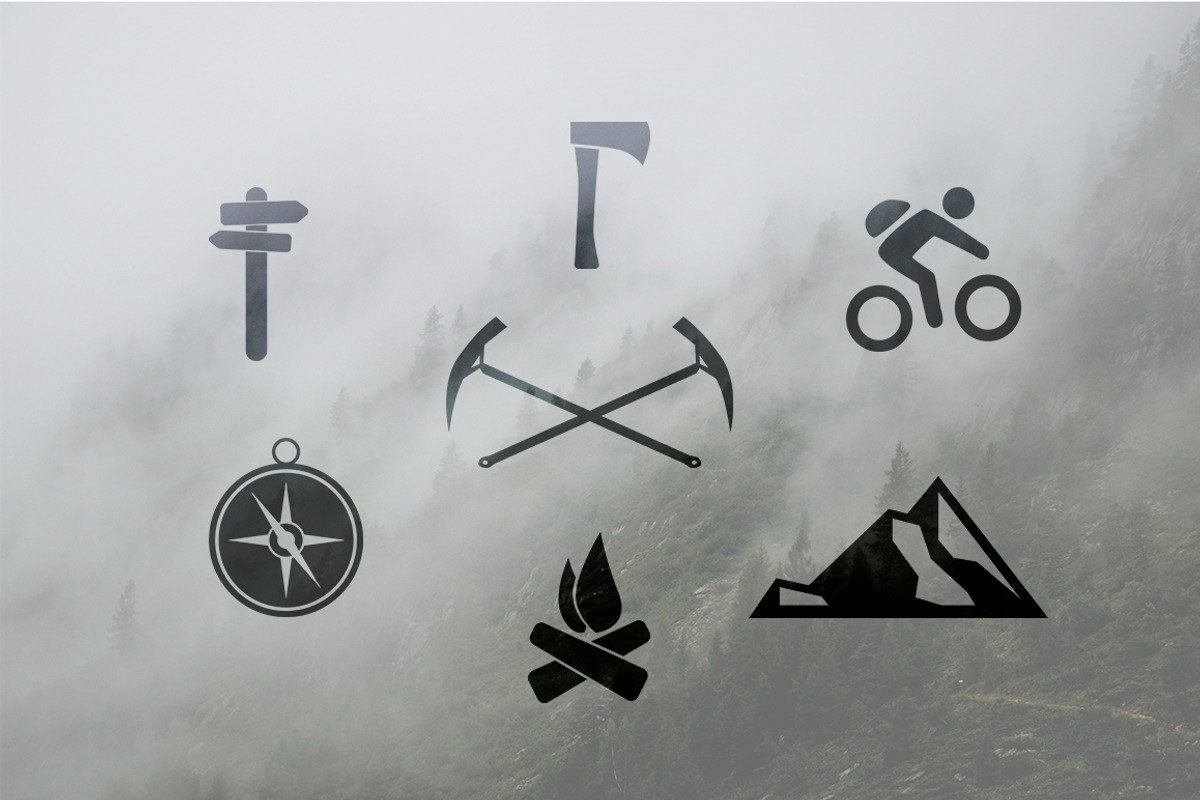 Outdoor Adventure Icons, an Icon by Calvin Weibel (Photo 2 of 3)