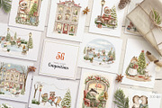 The Christmas town, an Animal Illustration by Mimomy (Thumbnail 10 of 14)