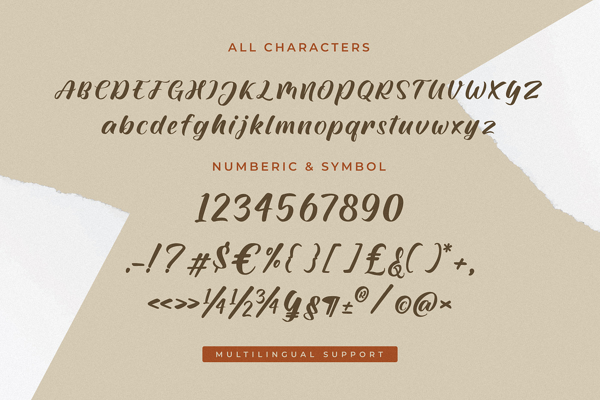 Jenthina - Handwritted Font, a Handwritten Font by Lettermine (Photo 9 of 10)