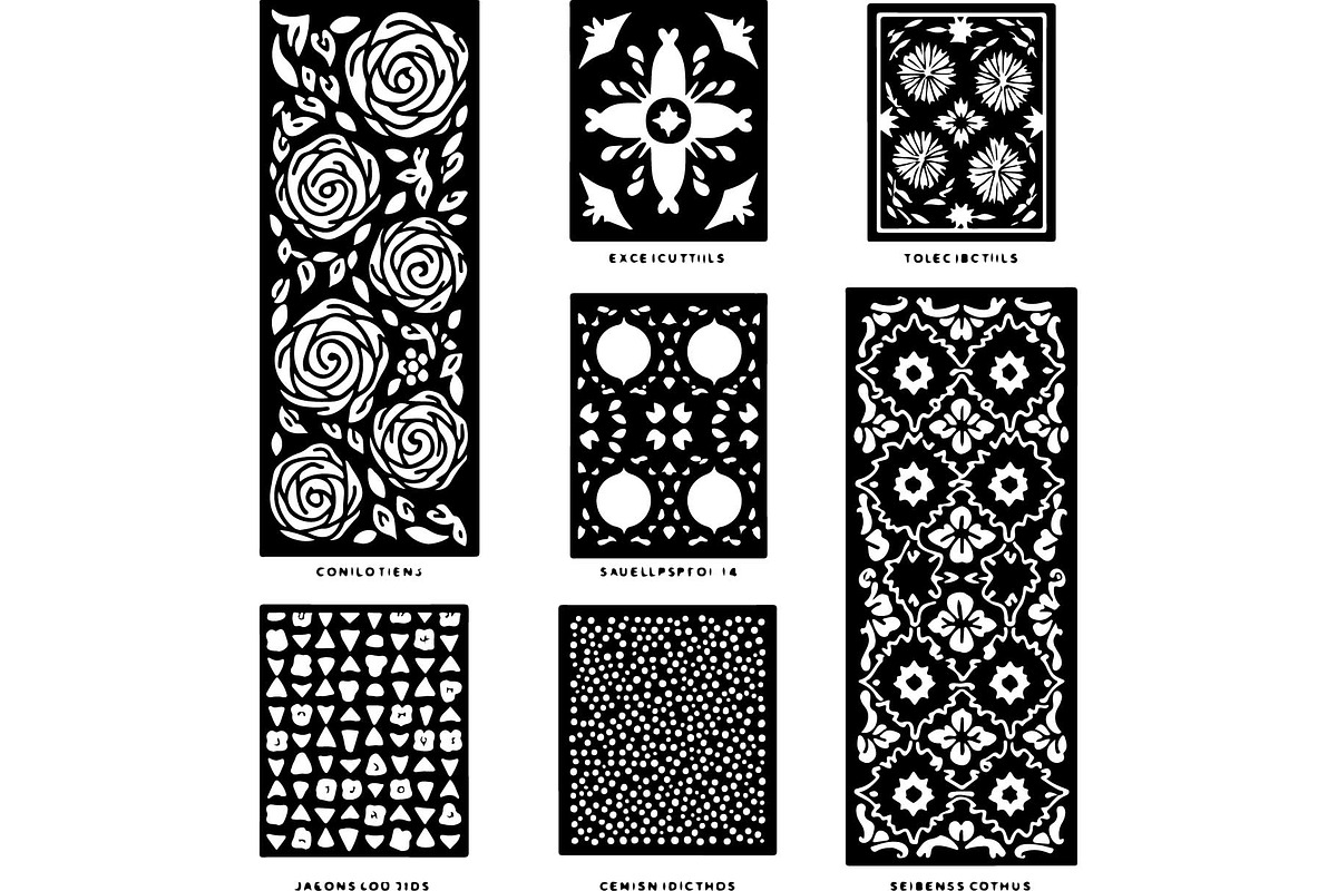 Black Lasercut Panel Bundle, a Graphic by Designer_Momina (Photo 6 of 13)