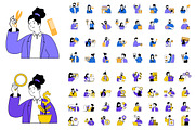 Bundle Flat Concept Illustrations, a Finance Illustration by alexdndz (Thumbnail 2 of 16)