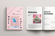 Portfolio Layout Template, a Brochure Template by RsmBoutique2021 (Thumbnail 1 of 5)