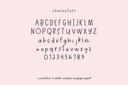 Daisylove Sans - A Handwriting Font, a Handwritten Font by Beck McCormick (Thumbnail 10 of 10)