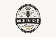 Vintage Honey Farm Emblem Logo, a Branding & Logo Template by zdson (Thumbnail 2 of 2)