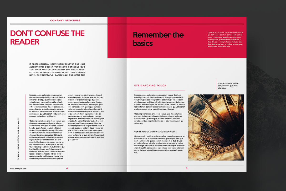 Red & Black Comany Brochure, a Brochure Template by Boris Cupac (Photo 2 of 7)
