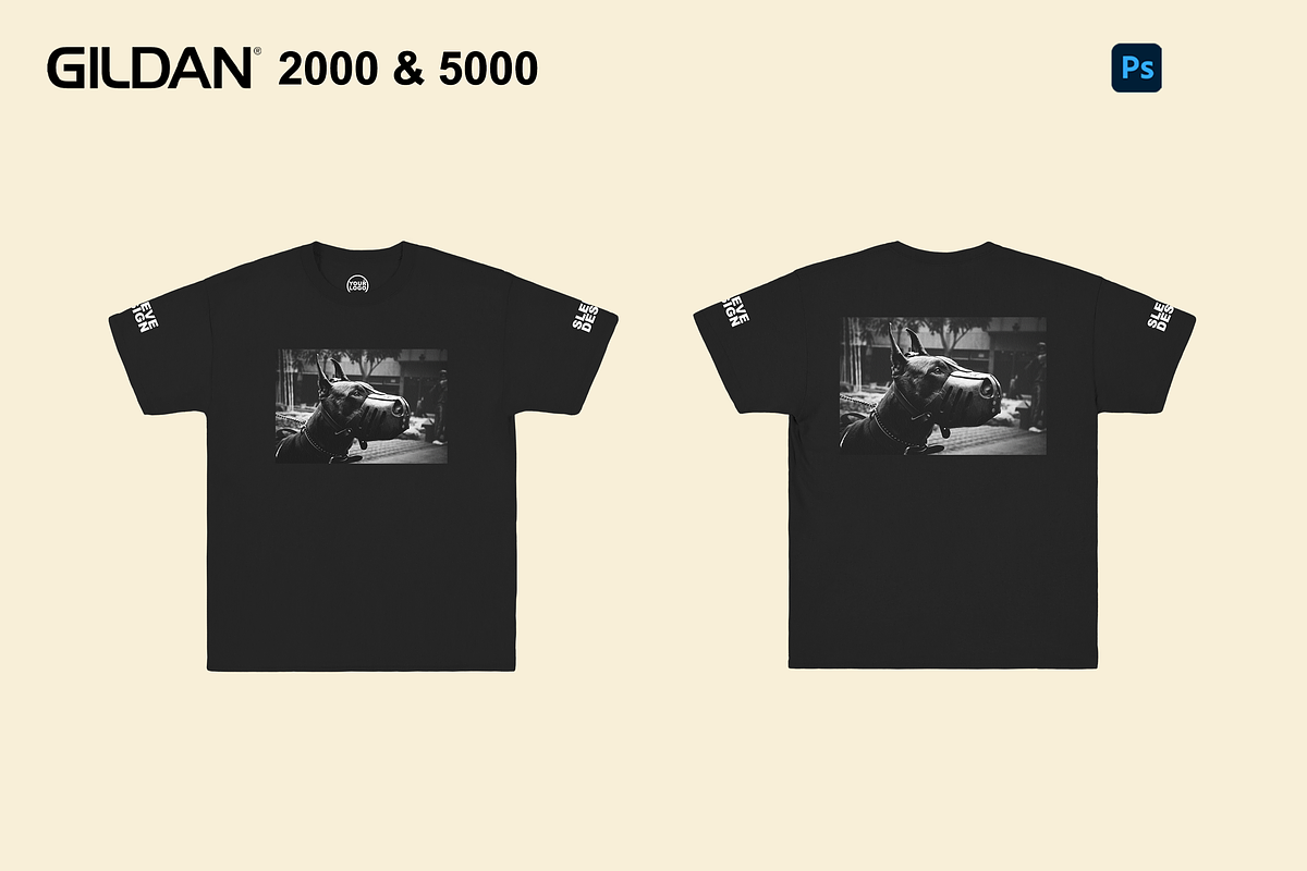 Tshirt Mockup Gildan 2000 & 5000, a Shirt Mockup by Infinity Mockups (Photo 1 of 6)