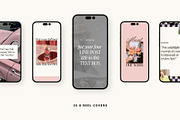 Josie Social Media Templates, a Social Media Template by Big Cat Creative (Thumbnail 5 of 6)