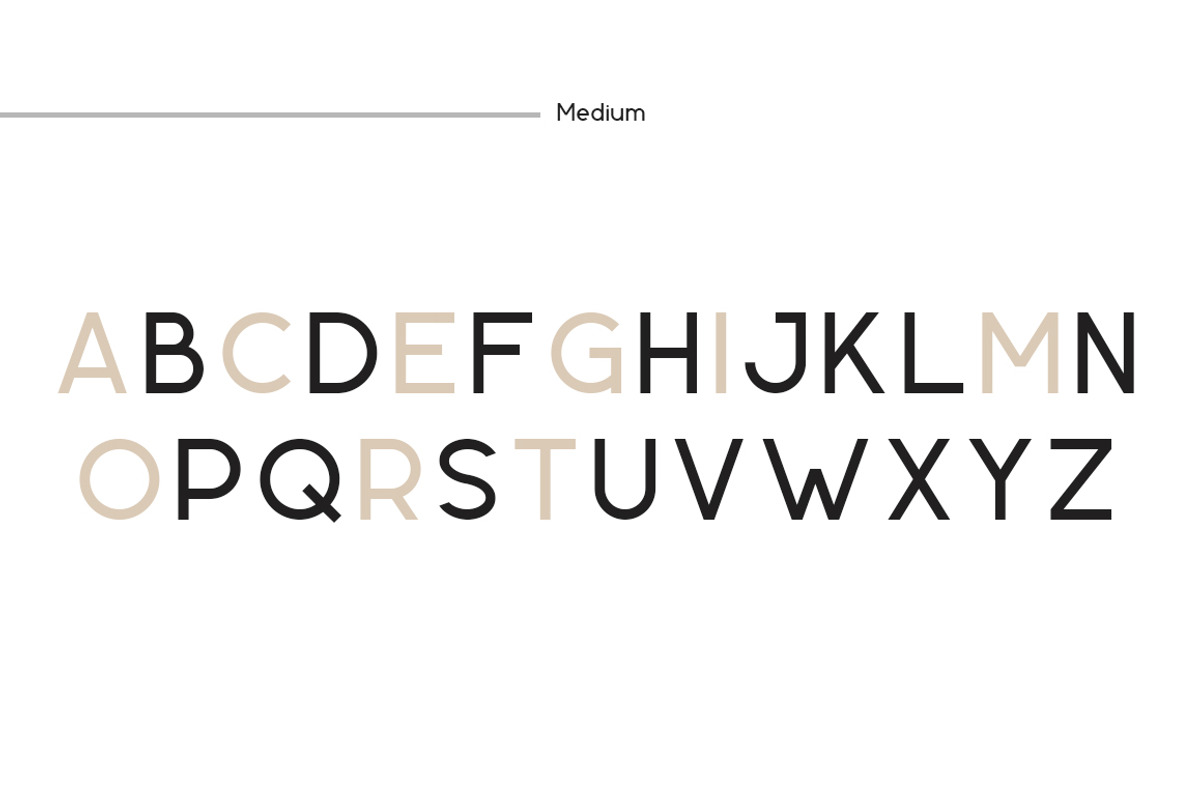 Geometrica Sans - Type Family, a Sans Serif Font by BorisG (Photo 11 of 14)