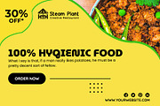 Restaurant Facebook Ad Banners, a Social Media Template by 3djagan (Thumbnail 7 of 9)