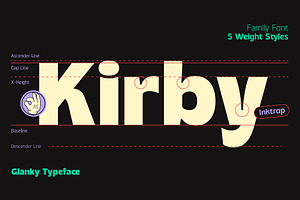 Glanky Sans - Variable Fonts