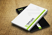 Corporate Business Card CM078, a Business Card Template by annozio (Thumbnail 3 of 4)