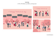 Couple in love clipart | ai png svg, a Person Illustration by LyubovZaytseva (Thumbnail 12 of 19)