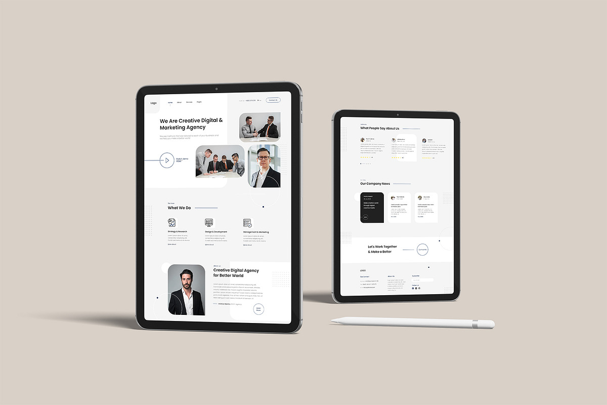 iPad Tablet Mockup Bundles, an iPad Mockup by Graphic Aesthetic (Photo 15 of 22)