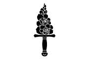 Ornamental Dagger Silhouette Bundle, an Object Illustration by Gaye Art (Thumbnail 14 of 15)