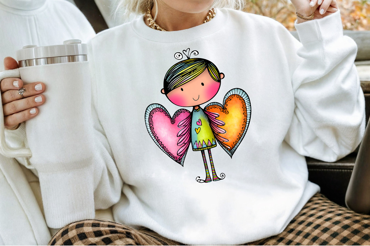 Whimsical Christmas Boy Clipart, an Illustration by Sublimation Artist (Photo 4 of 6)