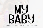 MyBaby, a Sans Serif Font by InermediaSTUDIO (Thumbnail 1 of 7)