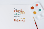 Rigatoni | Hand drawn serif font, a Serif Font by Michelle Kirsch Creative (Thumbnail 4 of 7)