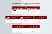 Business Card Canva Template, a Stationery Template by B2 Studio (Thumbnail 3 of 11)
