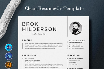 Modern Resume/CV Template