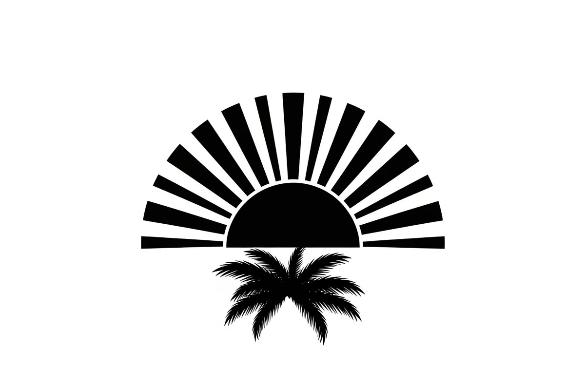 Desert Sunset Landscape Bundle, an Illustration by yasushie (Photo 15 of 31)