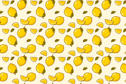 Lemon Vector Pattern, a Pattern Graphic by Laimmilka (Thumbnail 2 of 3)