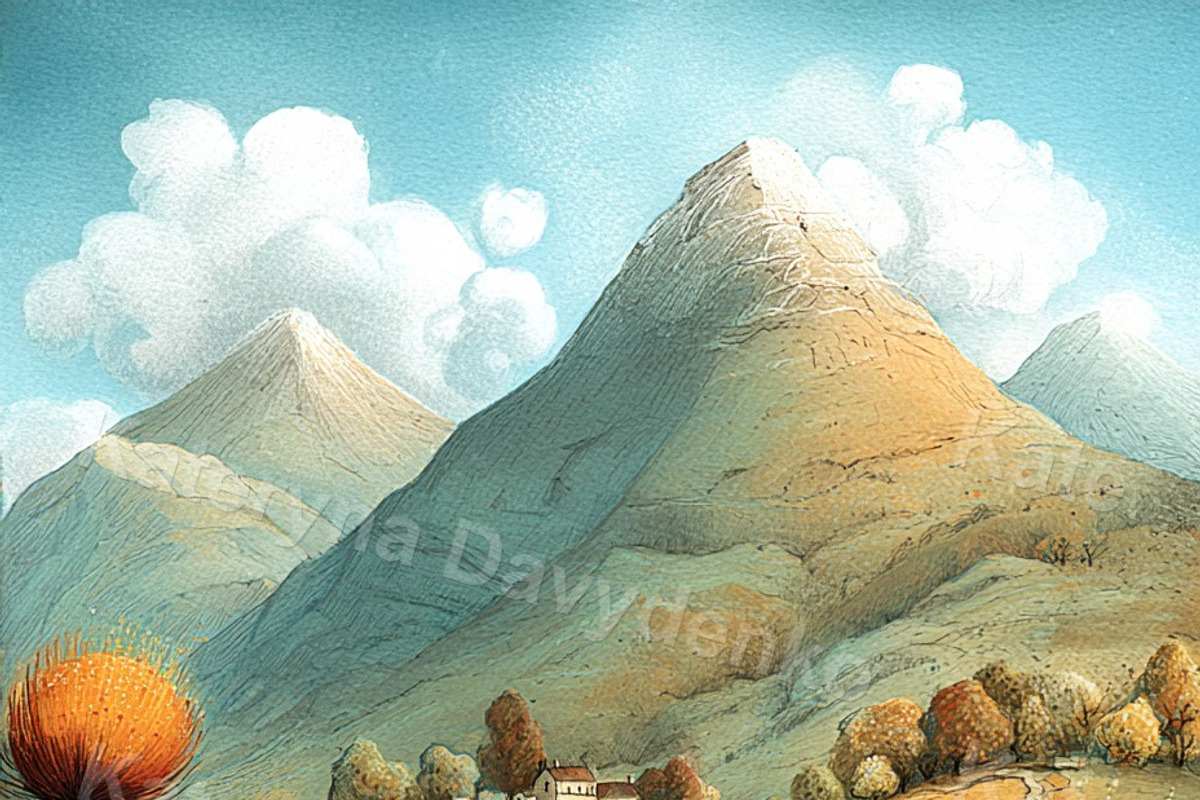 Cartoon sceneries landscapes bundle, a Seasonal Illustration by Bubert Art (Photo 8 of 8)