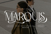 Marquis - Elegant Modern Serif, a Serif Font by roomspace creative lab (Thumbnail 1 of 14)