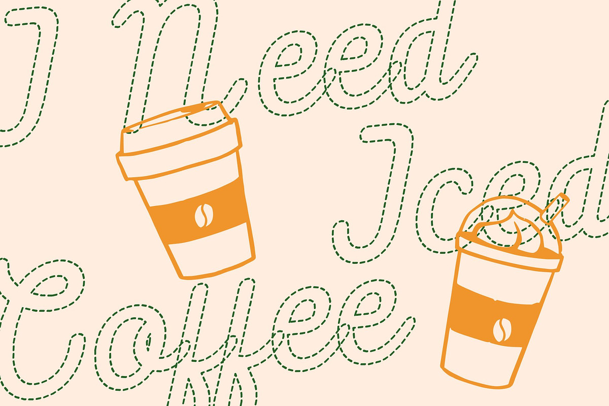 CS Kaylie Dashed, a Script Font by Craft Supply Co. (Photo 5 of 8)