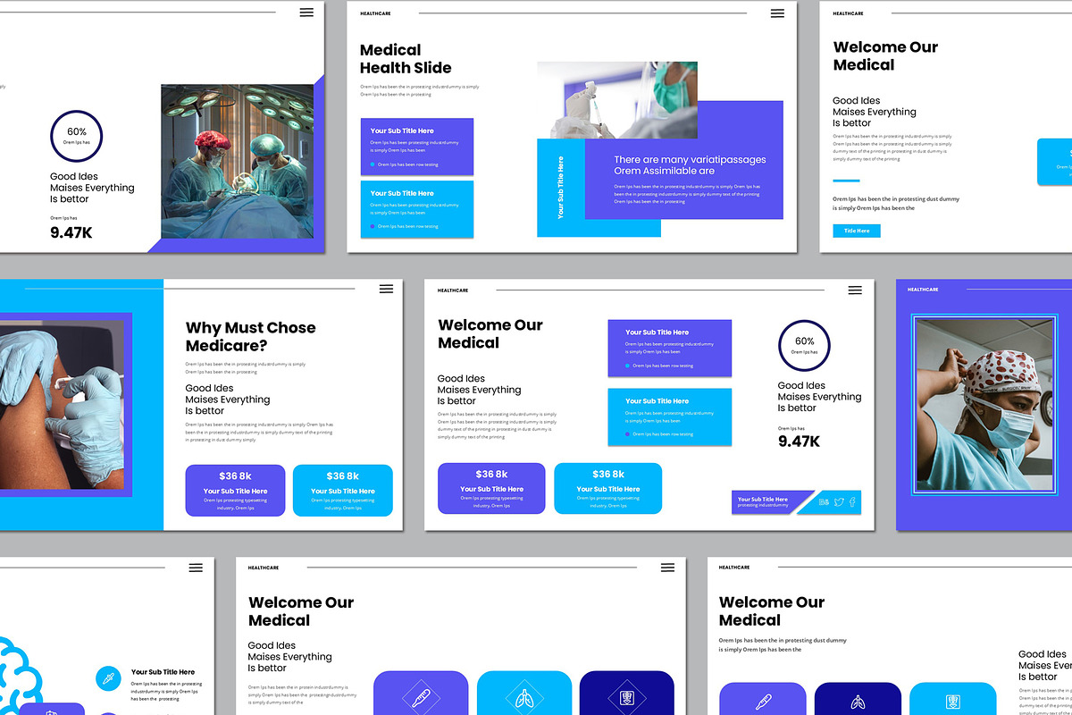 Medical Presentation Template, a Presentation Template by Pradaxa (Photo 4 of 6)