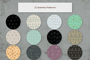 Scandinavian Runes Pattern Set, a Pattern Graphic by The Curio Cabinet (Thumbnail 2 of 5)