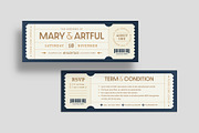 Wedding Ticket Template, an Invitation Template by BrandPacks (Thumbnail 5 of 5)