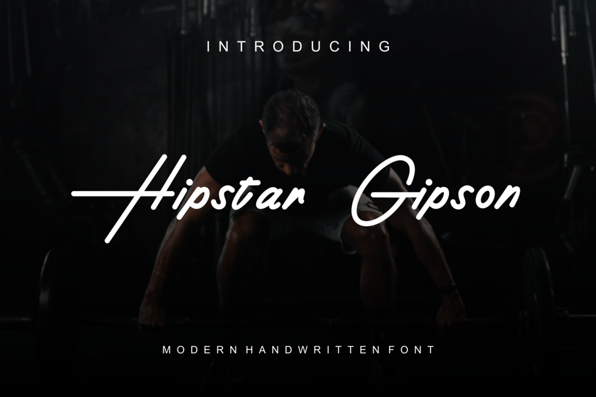 Hipstar Gispon, a Handwritten Font by albert_kalingga (Photo 1 of 3)