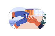 Doctors taking medical tests set, a Healthcare Illustration by PaperTrident (Thumbnail 3 of 9)