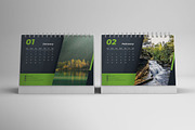 Desk Calendar 2024, a Print Template by Uiparvin (Thumbnail 2 of 2)