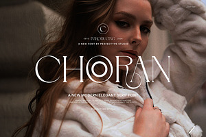 Chooran Stylish Elegant Serif Font, a Serif Font by Perfectype