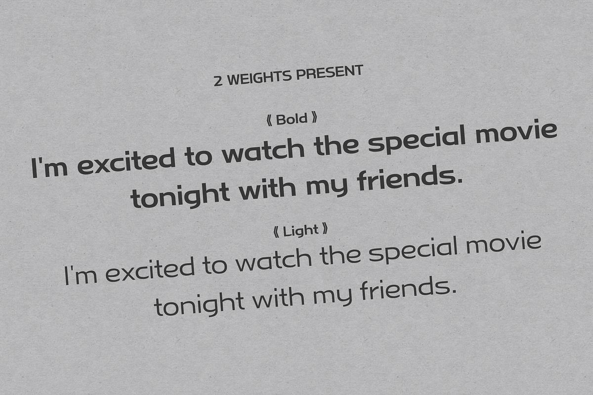 HU Specialmovie / 20% OFF, a Sans Serif Font by heummdesign (Photo 2 of 6)