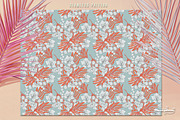 12JPG/EPS Tropical floral pattern, a Pattern Graphic by Theraphosath (Thumbnail 16 of 25)