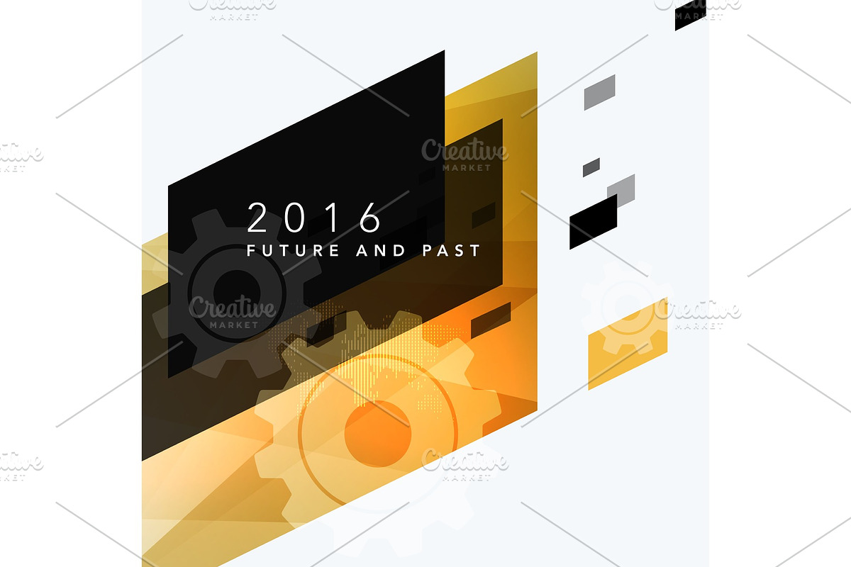 Abstract vector design elements for graphic layout, an Illustration by ...