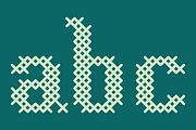 Cross Stitch Classic Font, a Font by GG Design (Thumbnail 4 of 10)