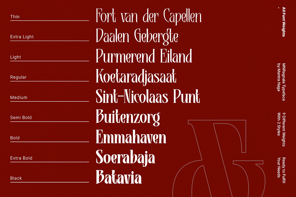 MNRagnala, a Serif Font by Mantra Naga (Photo 14 of 16)