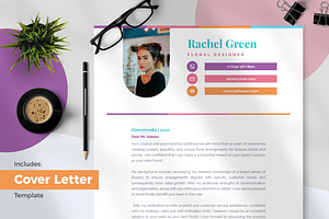 Zoe Resume Cover Letter Template