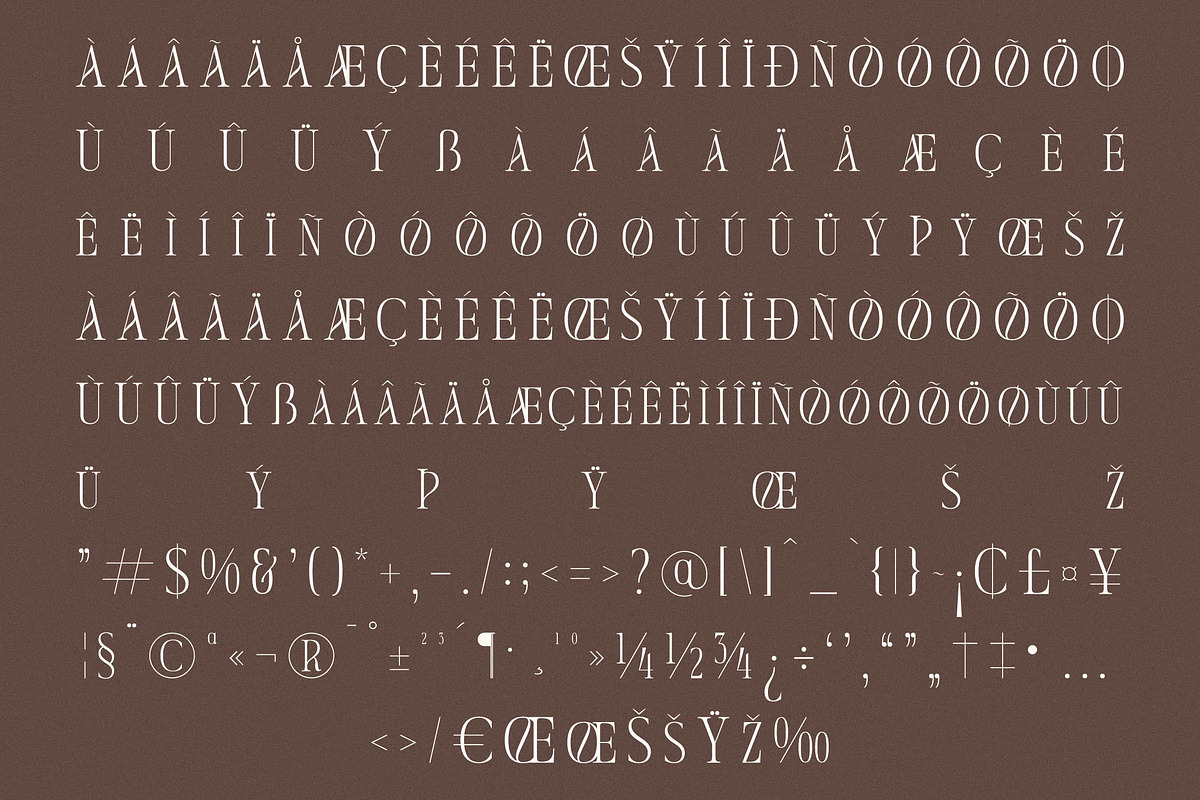 Seraneo Modern Display Typeface, a Serif Font by Letterena Studios (Photo 14 of 15)