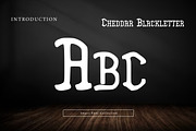 Cheddar Blackletter, a Blackletter Font by Wow Magic (Thumbnail 2 of 3)