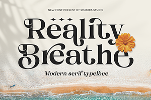 Reality Breathe - Modern Serif
