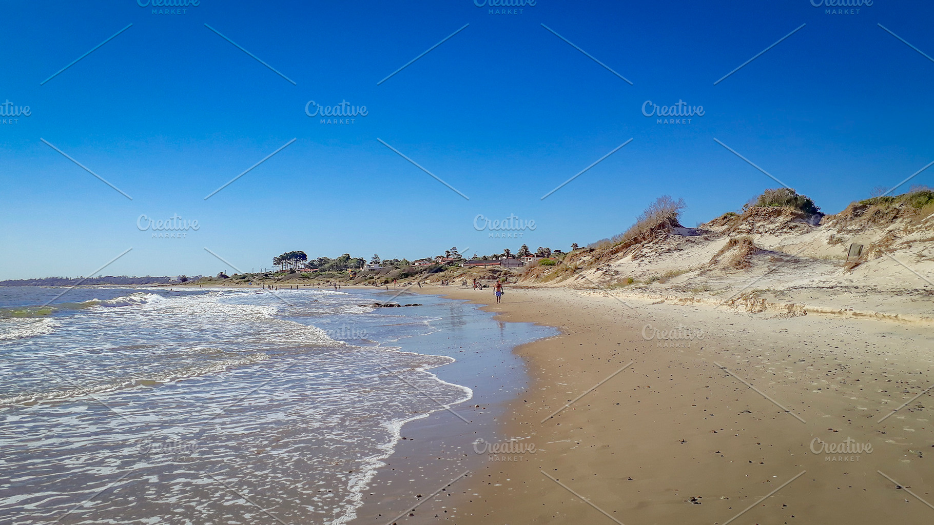 Costa azul beach landscape, canelones department, uruguay, a Nature Photo by DanFLCreativo
