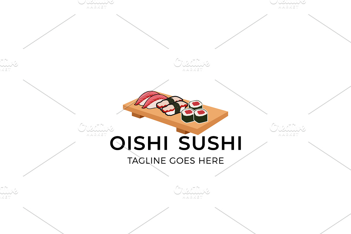 Sushi Japanese Restaurant Logo, a Branding & Logo Template by AlvinStd