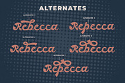 The Bad Vintage - Vintage Script, a Script Font by PutraCetol Studio (Thumbnail 4 of 12)