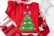 Colorful Glitter Coquette Christmas, an Illustration by Libby Wishes (Thumbnail 7 of 8)