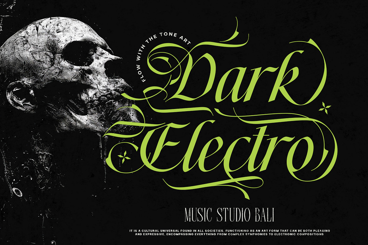 Thelly Black Typeface, a Blackletter Font by alit design (Photo 3 of 17)